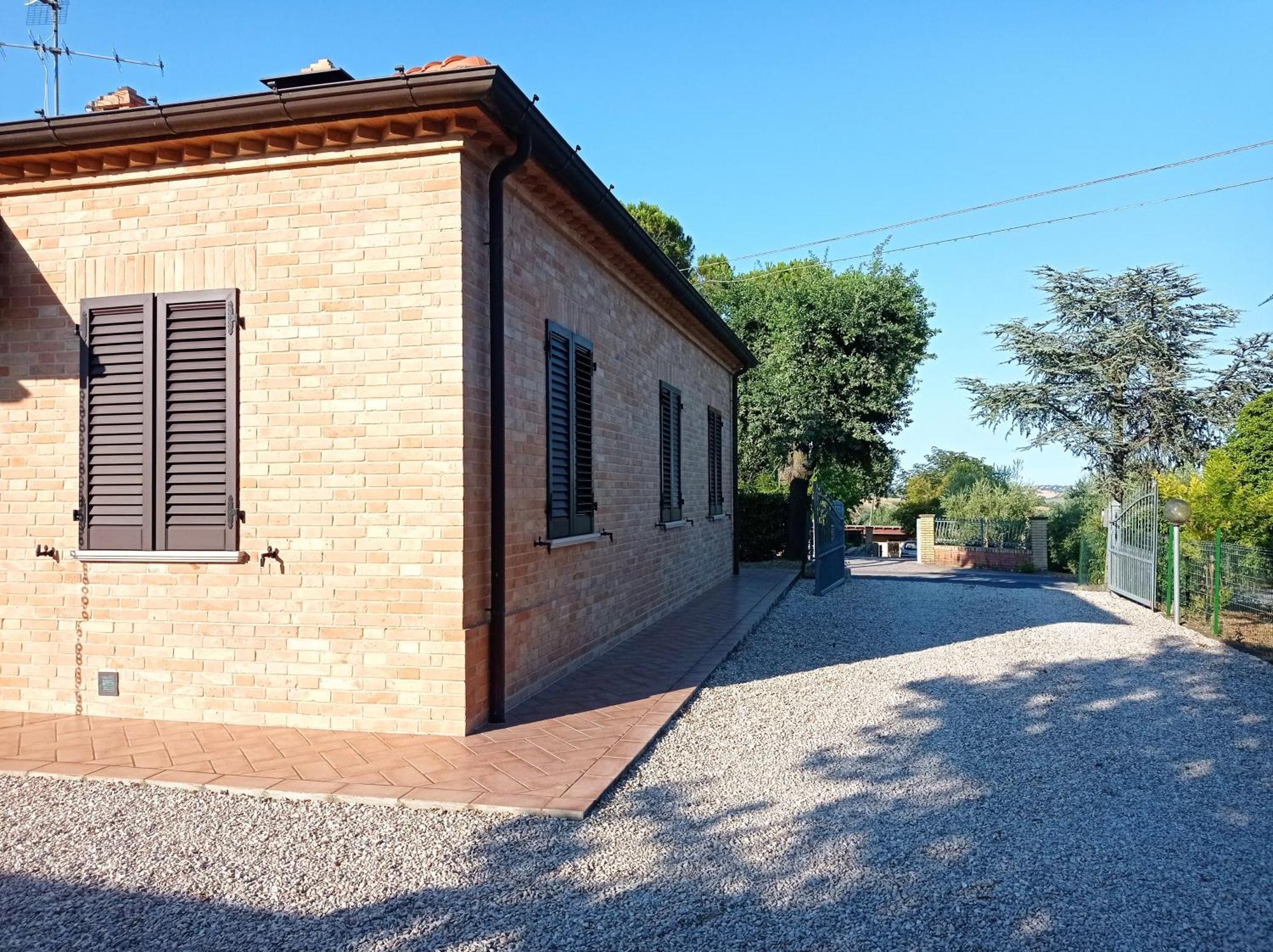Vila Valdiveltrica Mondavio Exteriér fotografie